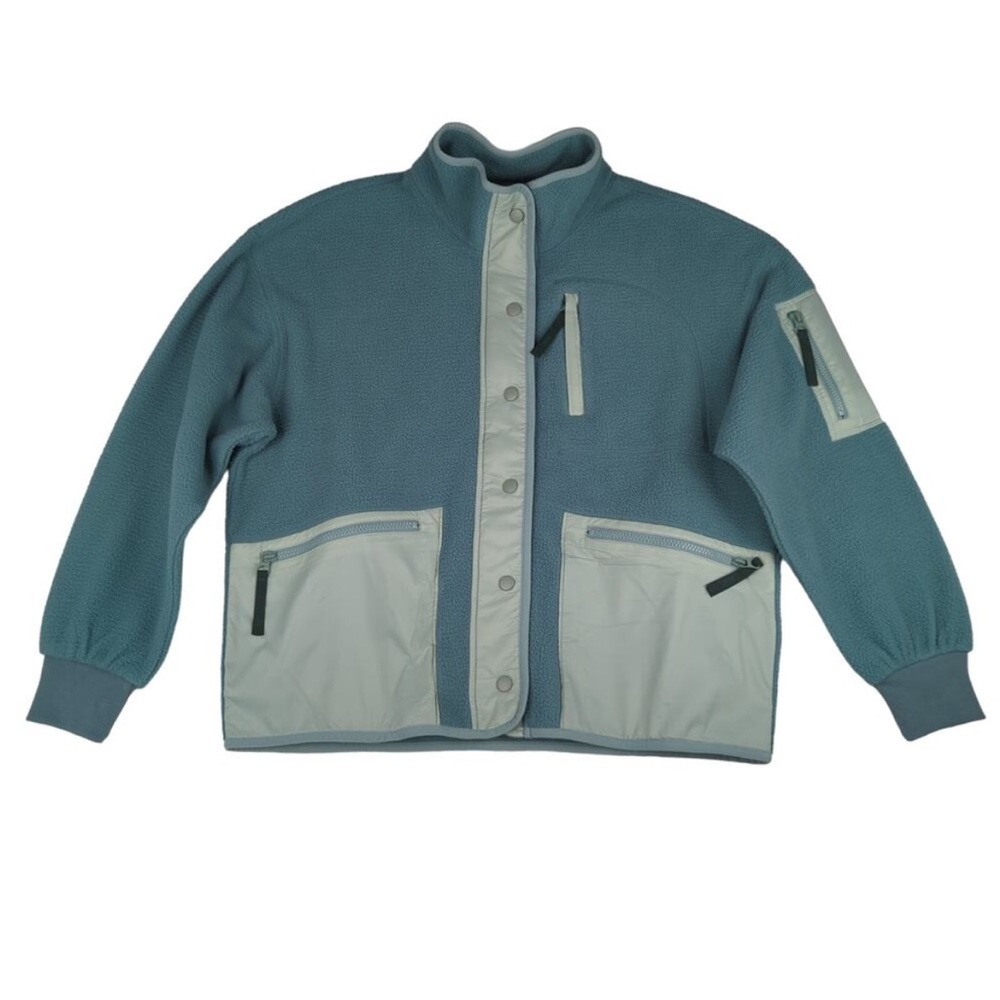 Madewell Sherpa Snap-Front Jacket